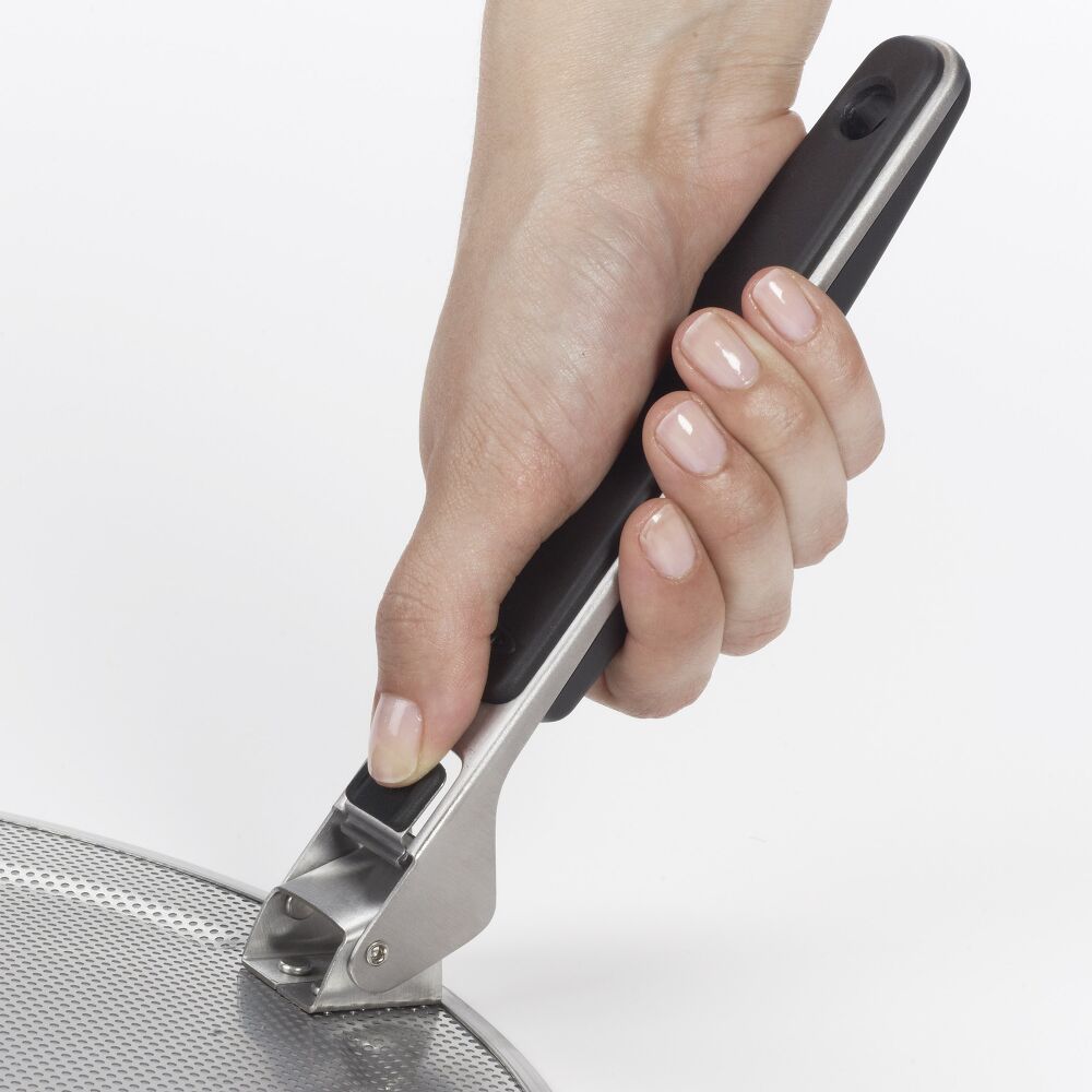 Splatter Screen With Folding Handle E1