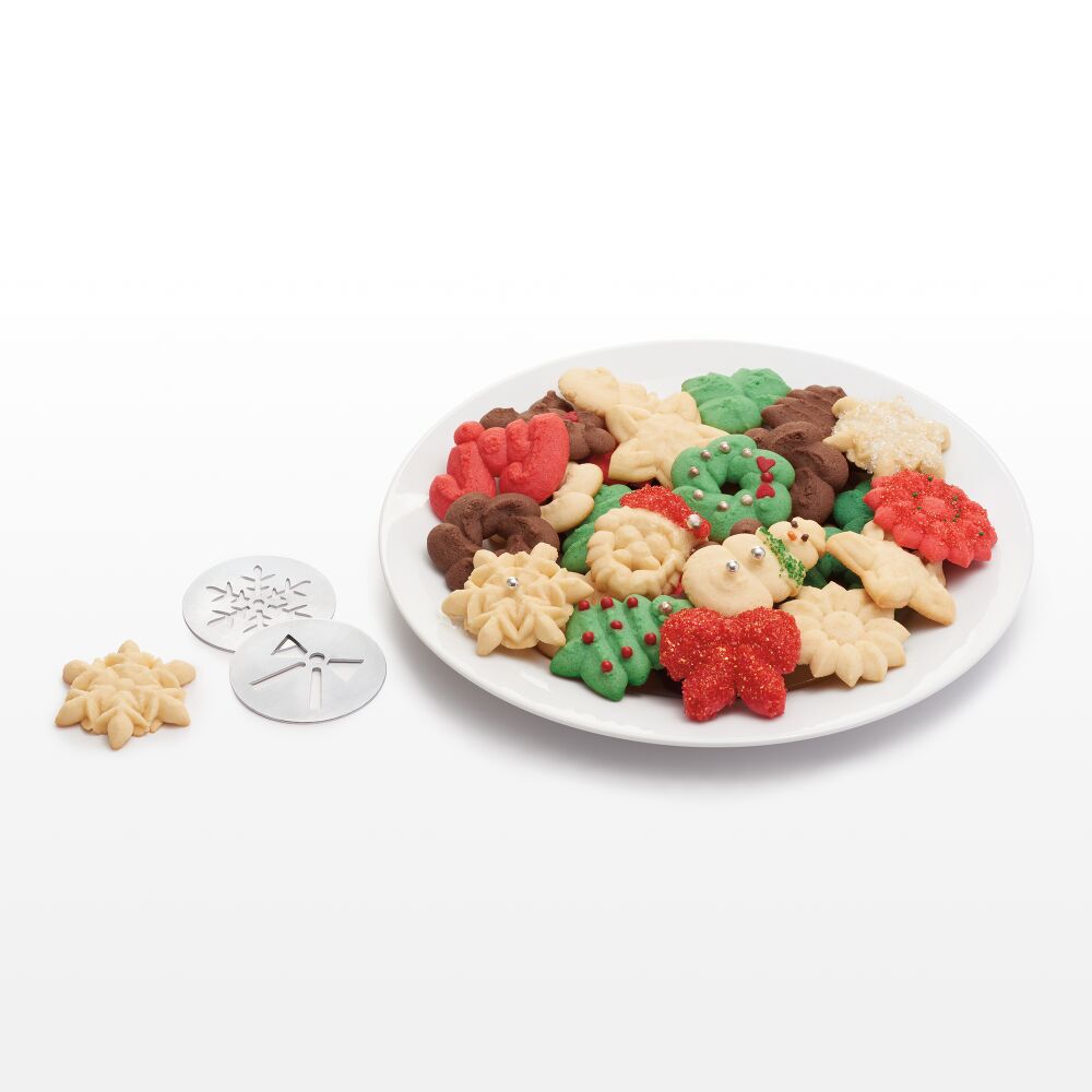 Christmas Cookie Press Disk Set Q5