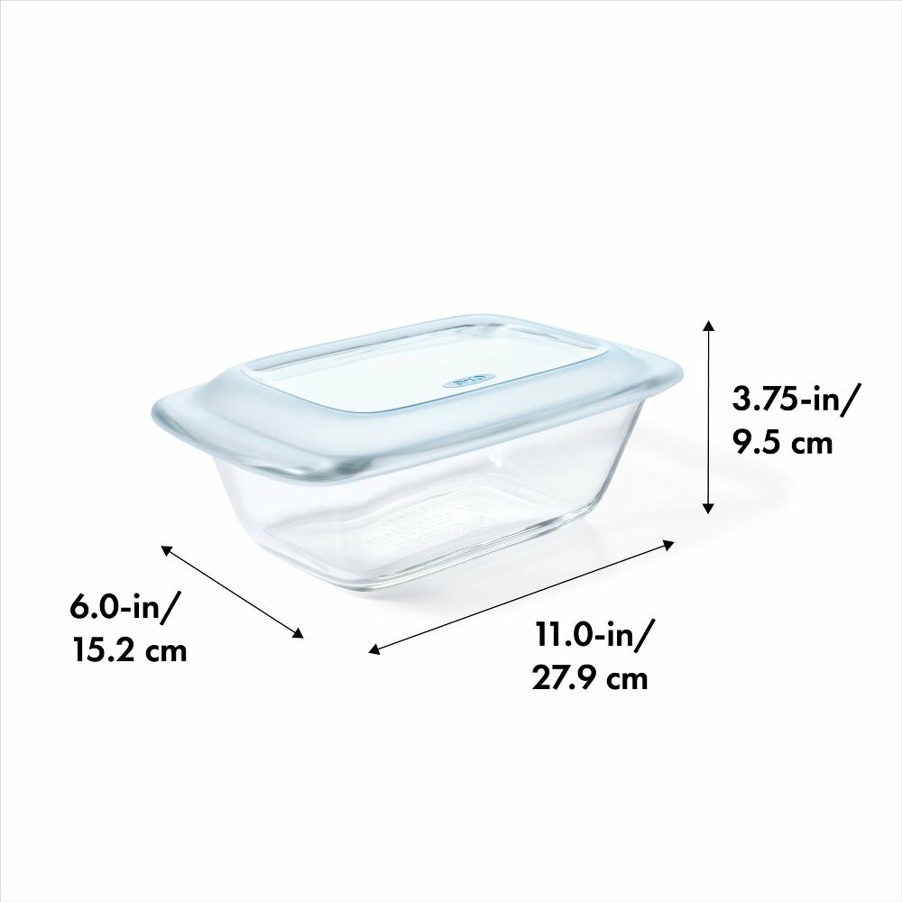 1.6 Qt Loaf Baking Dish with Lid G3
