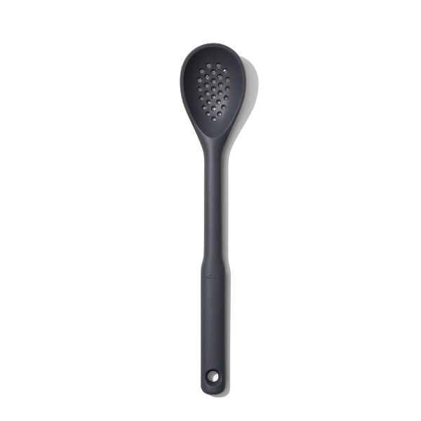 OXO Good Grips Silicone Slotted Spoon - Peppercorn S4