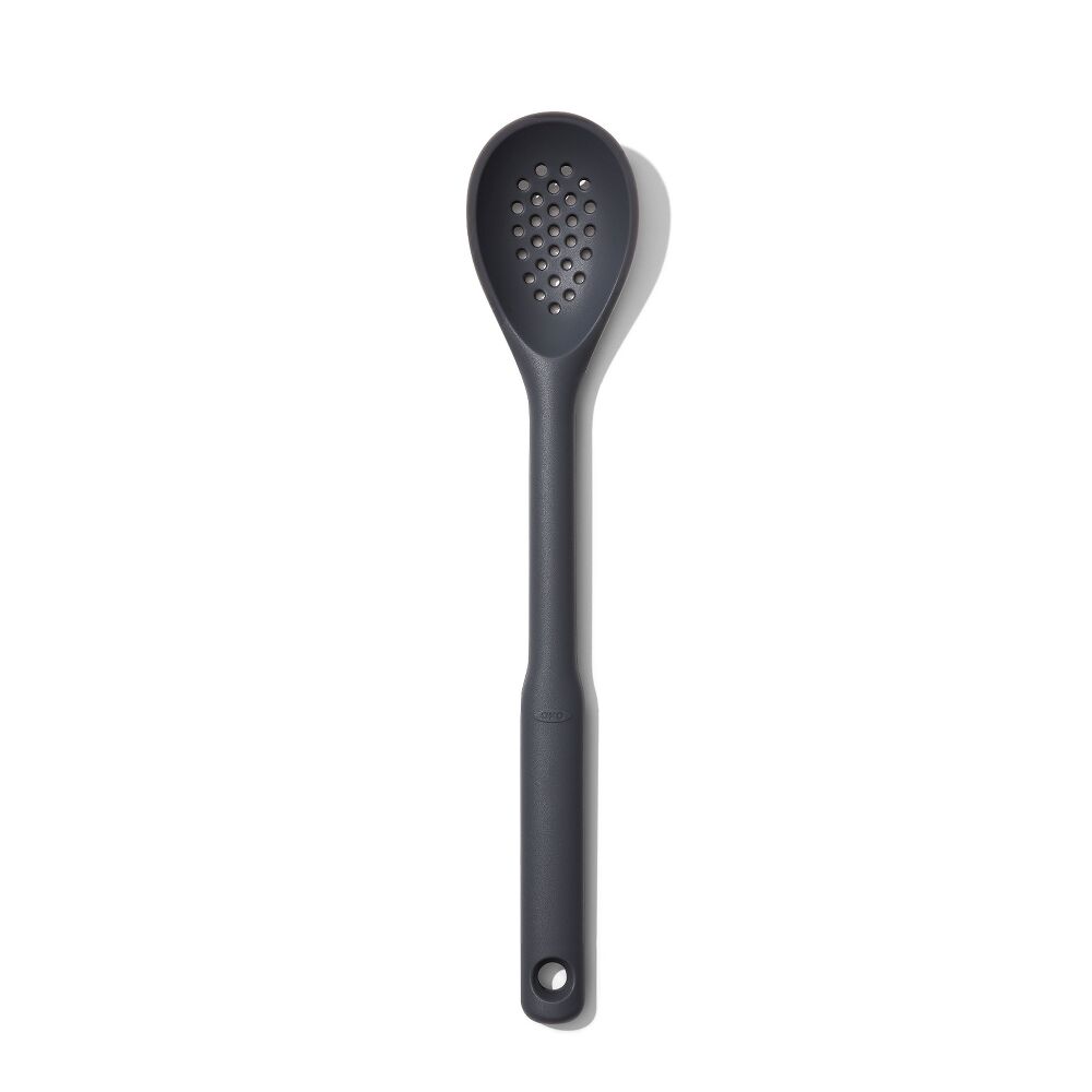 OXO Good Grips Silicone Slotted Spoon - Peppercorn S4