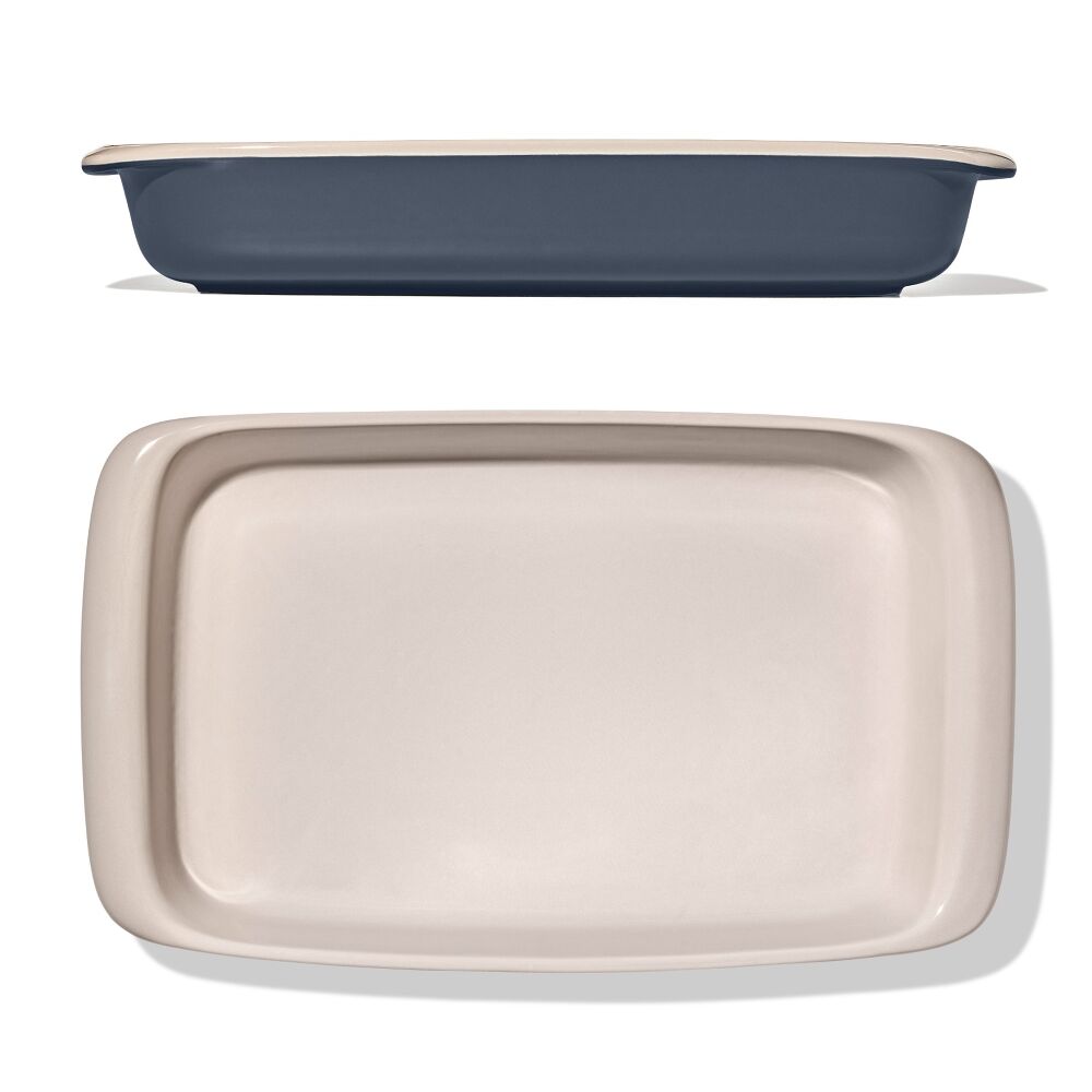 3 Qt Rectangular Stoneware Baking Dish R0
