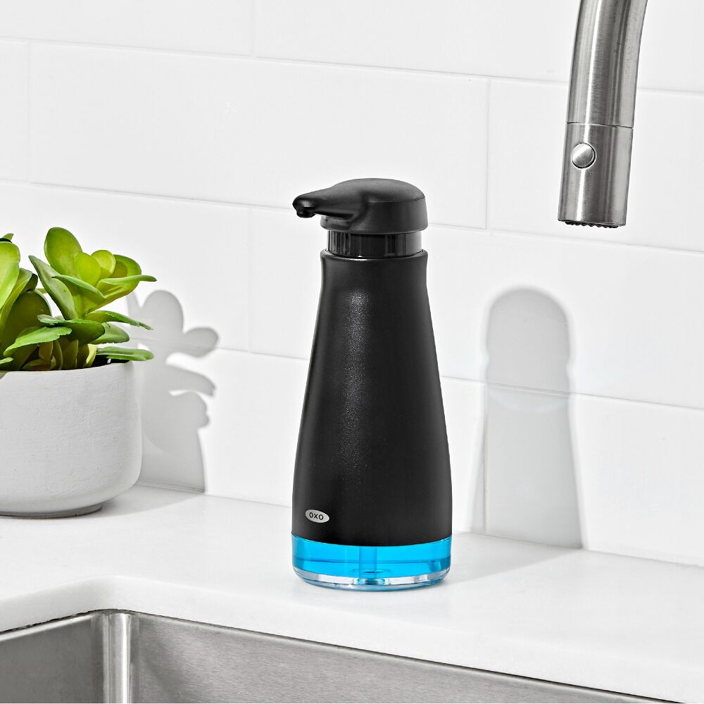 Stainless Steel Soap Dispenser - Black D4