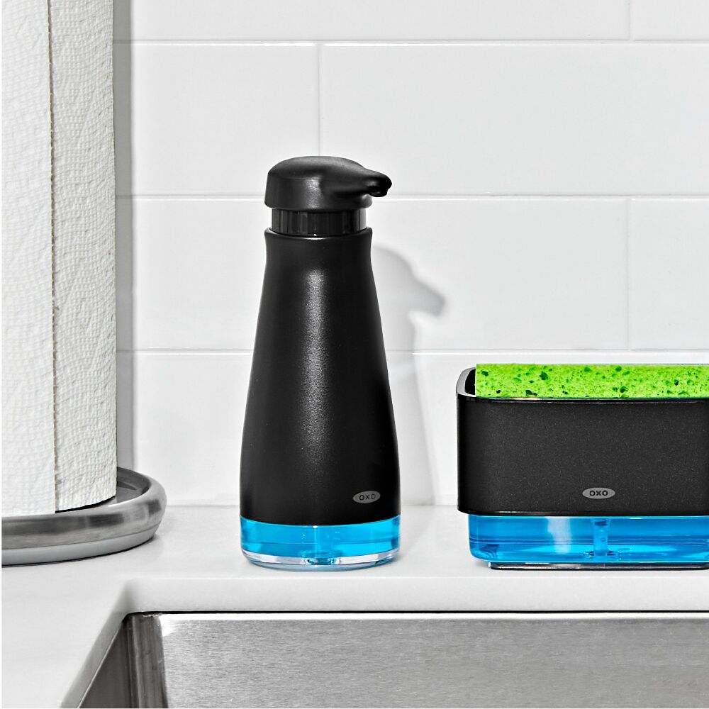 Stainless Steel Soap Dispenser - Black D4
