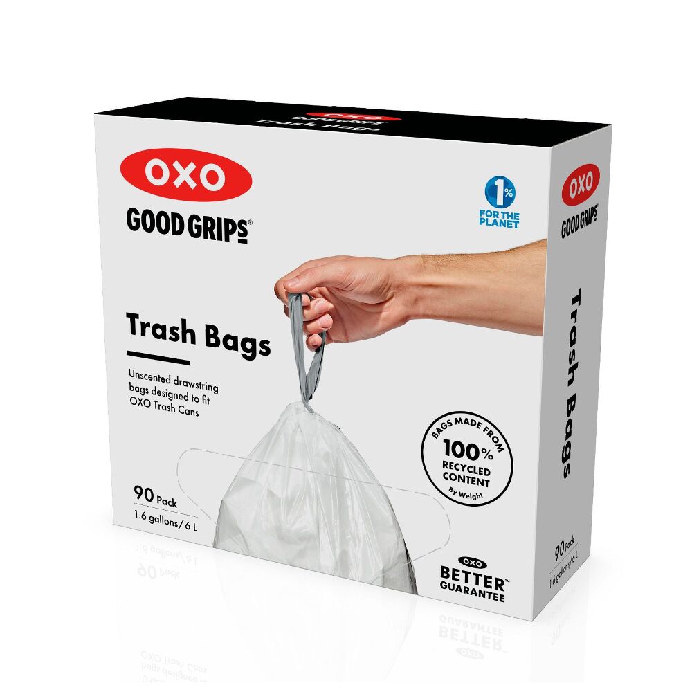 Trash Bags - 1.6 gallons/6L - 90-Pack H4