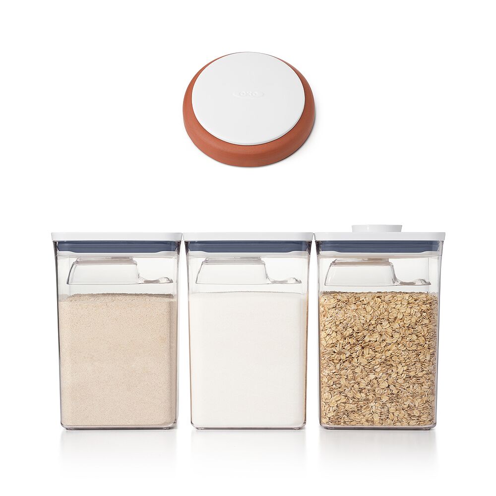 POP Brown Sugar Keeper & 6-Piece POP Container Set Bundle B3