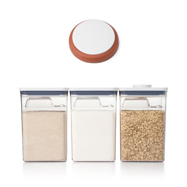 POP Brown Sugar Keeper & 6-Piece POP Container Set Bundle B3