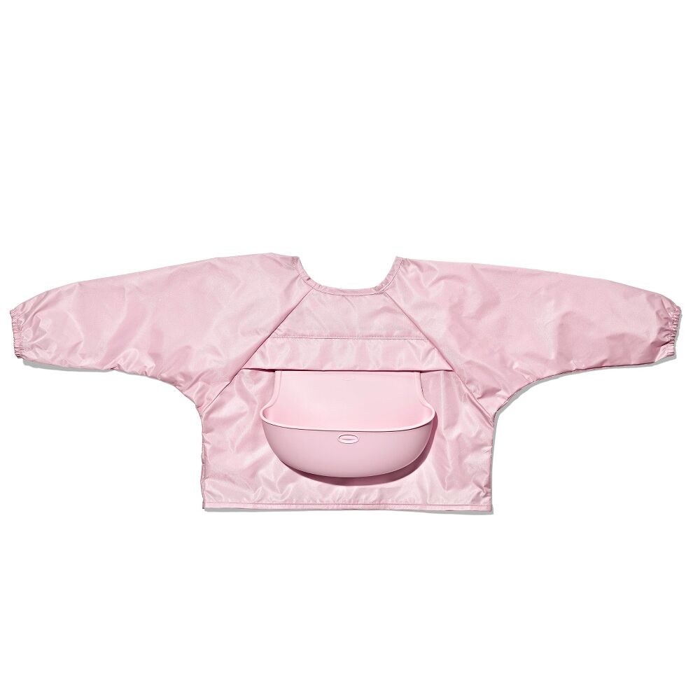 Sleeved Roll-Up Bib - Blossom M0