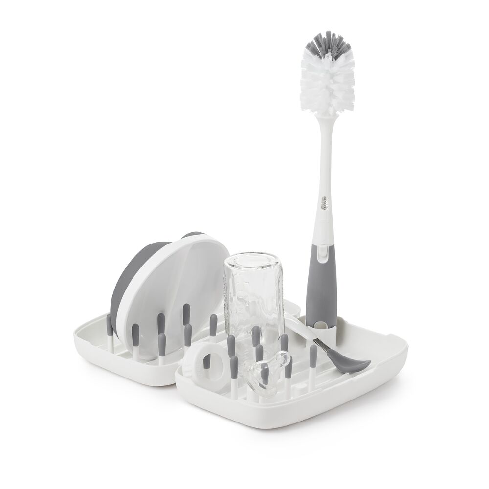 On-the-Go Drying Rack with Bottle Brush S7