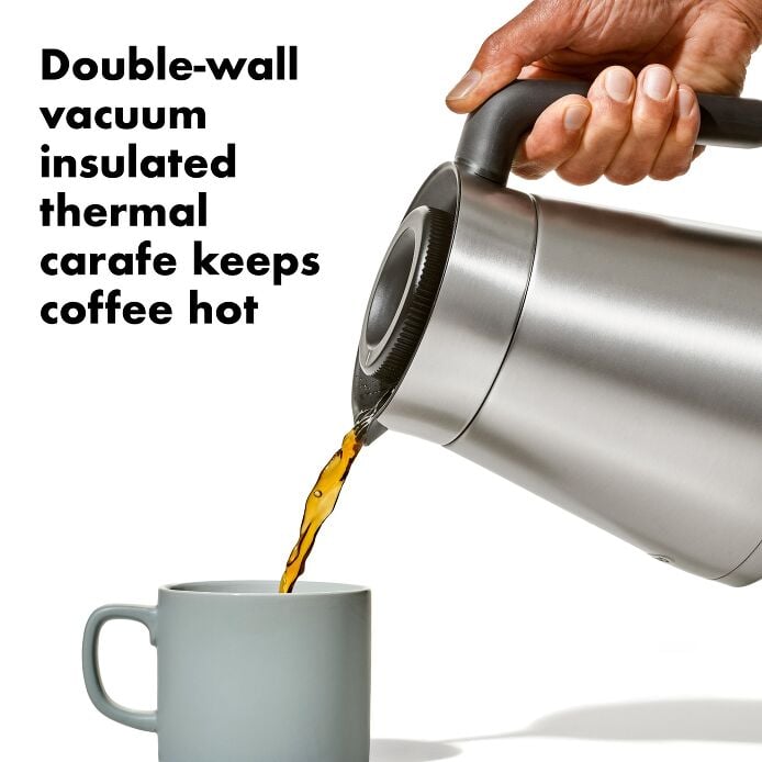 12-Cup Coffee Maker with Podless Single-Serve Function C5