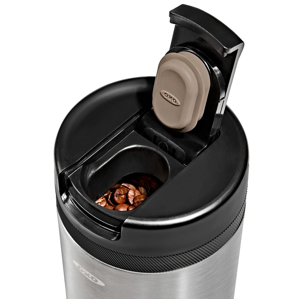 12oz Stainless Steel Coffee Storage Container D1