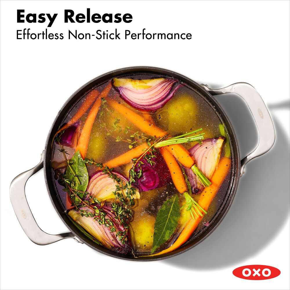 Ceramic Professional Non-Stick 5QT Stock Pot with Lid G0