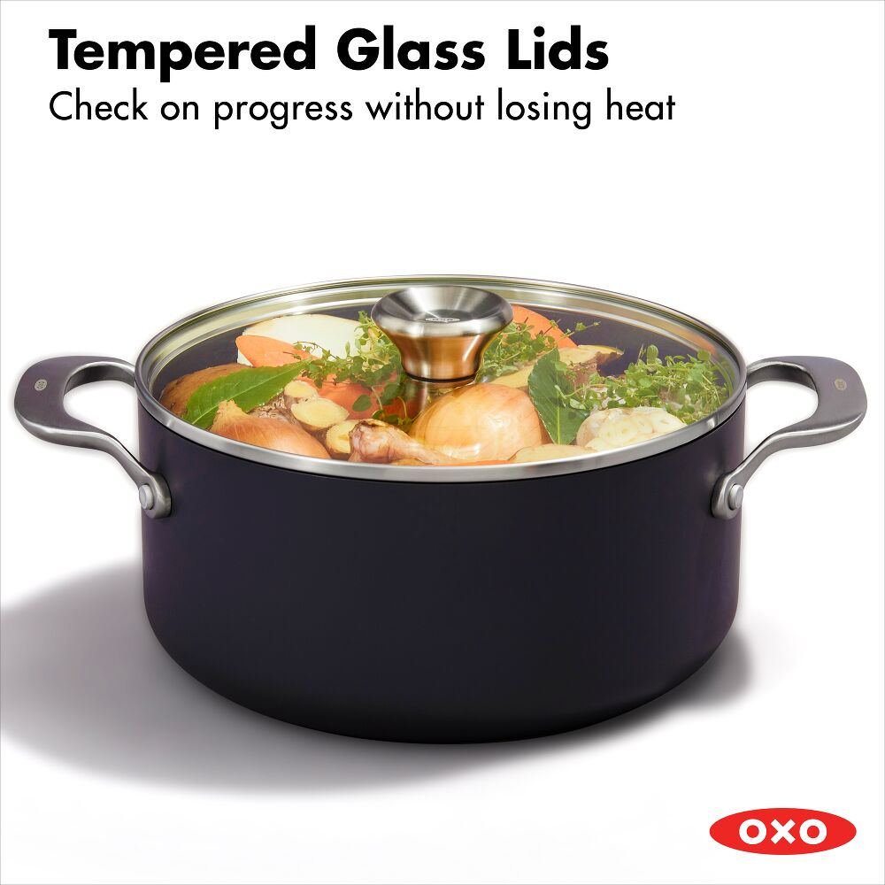 Ceramic Professional Non-Stick 5QT Stock Pot with Lid G0