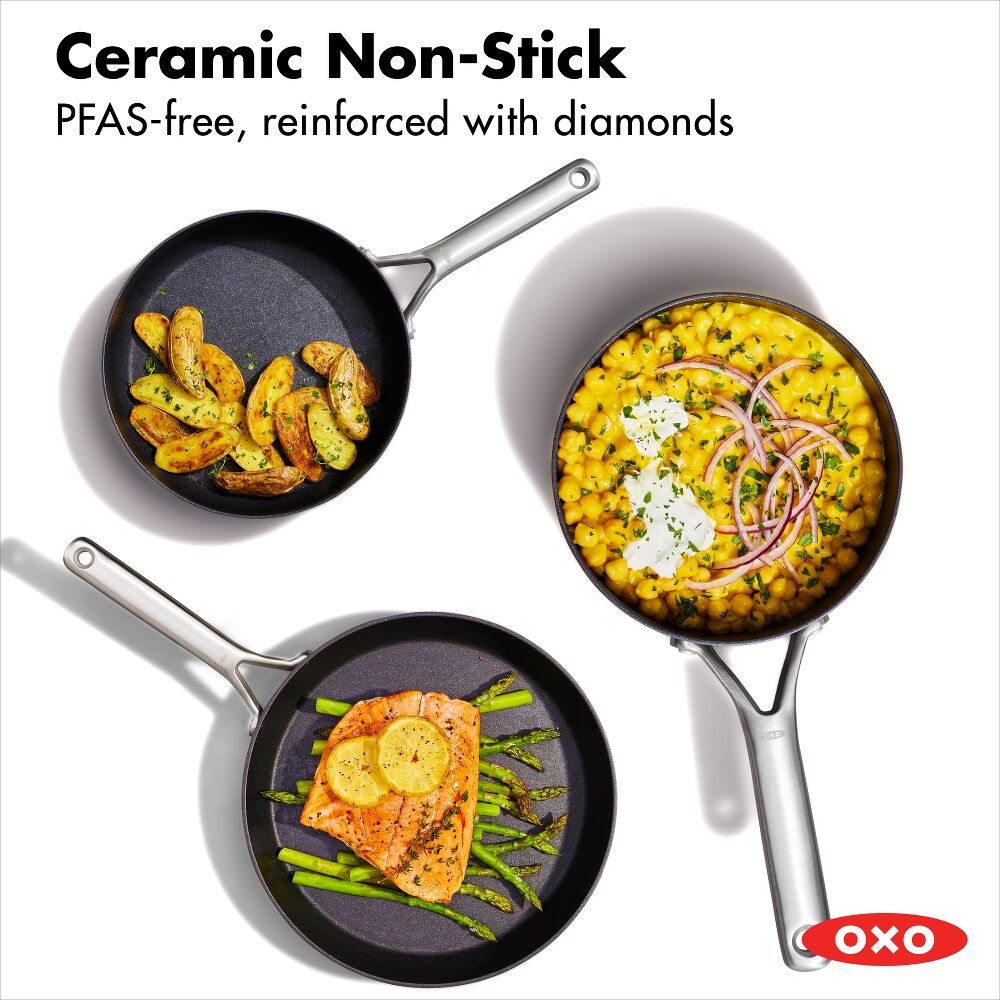 OXO Ceramic Professional Non-Stick 5-Piece Cookware Set P2