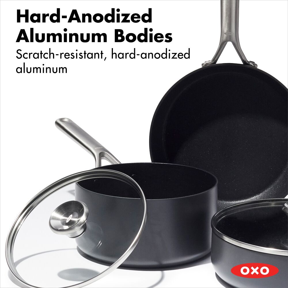 OXO Ceramic Professional Non-Stick 5-Piece Cookware Set P2