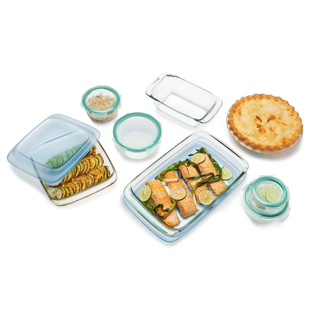 14-Piece Glass Bake, Serve & Store Set P6