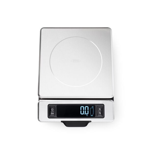 11 lb Stainless Steel Food Scale with Pull out Display D6