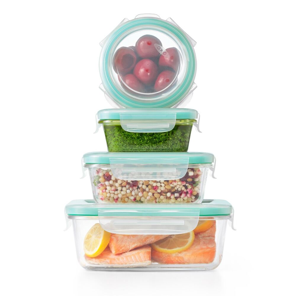 OXO Good Grips 12 Piece Smart Seal Glass Container Set P7