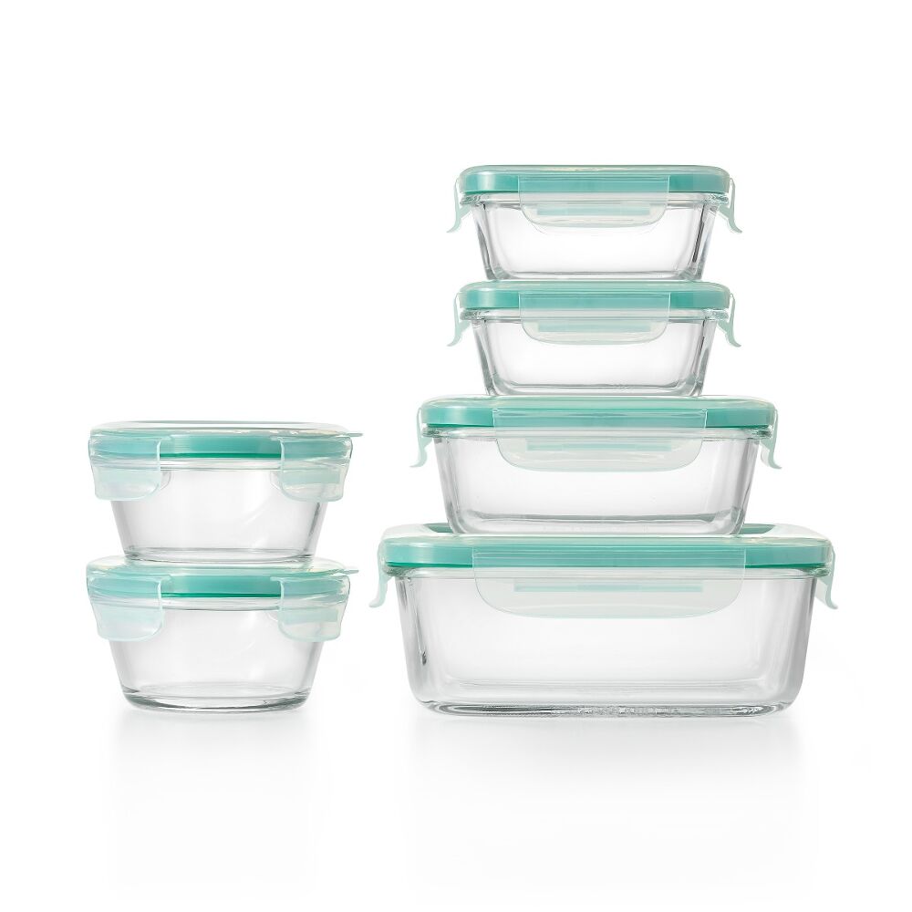 OXO Good Grips 12 Piece Smart Seal Glass Container Set P7