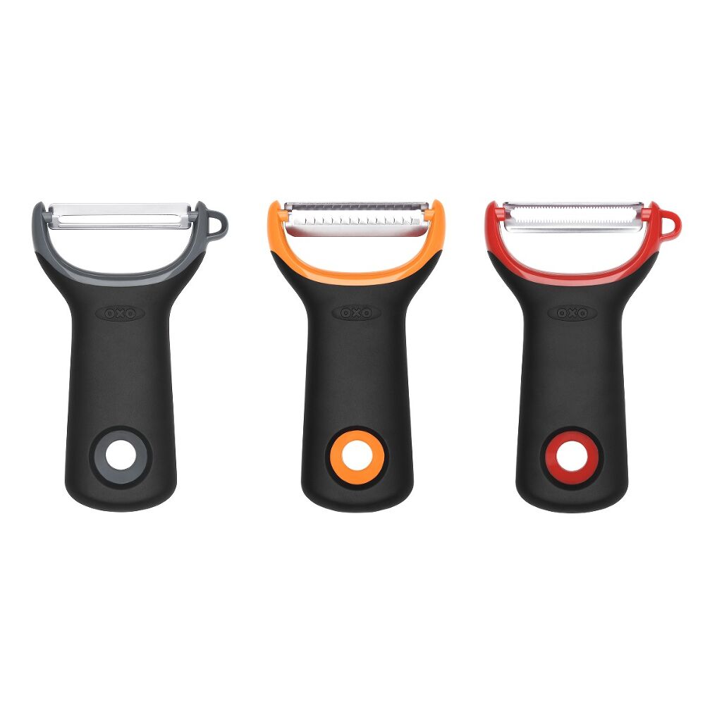3-Piece Prep Peeler Set, Assorted Blades G5