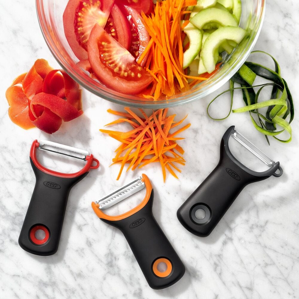 3-Piece Prep Peeler Set, Assorted Blades G5