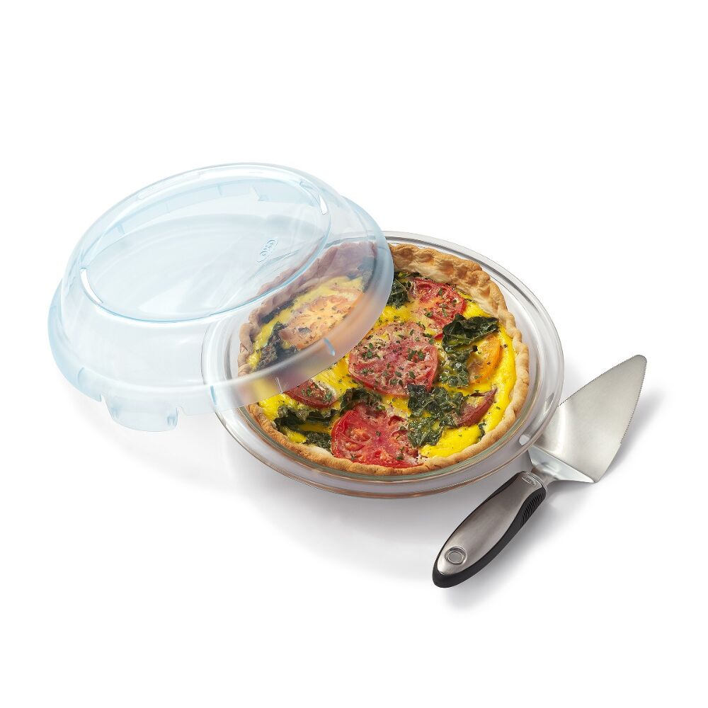 9-in Pie Plate with Lid V8