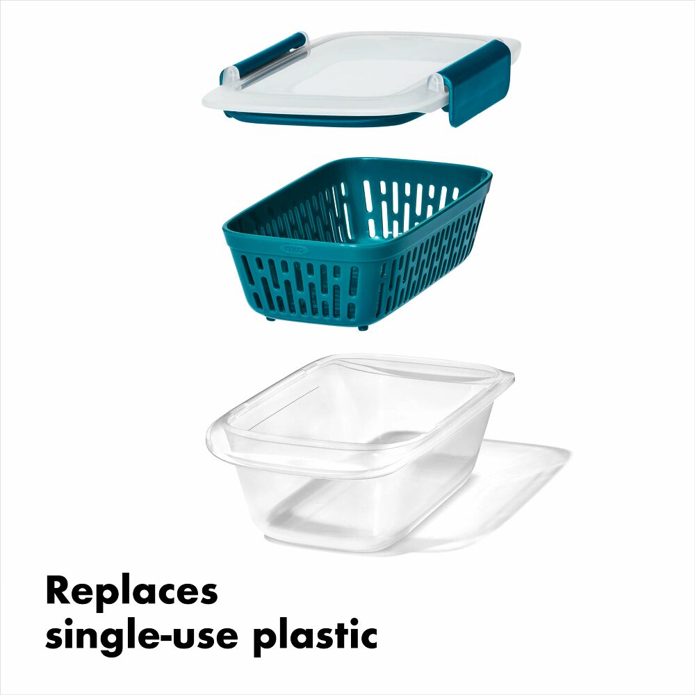 Prep & Go Container with Colander Z4