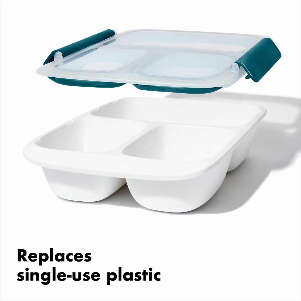 Prep & Go 4.1-Cup Divided Container D9