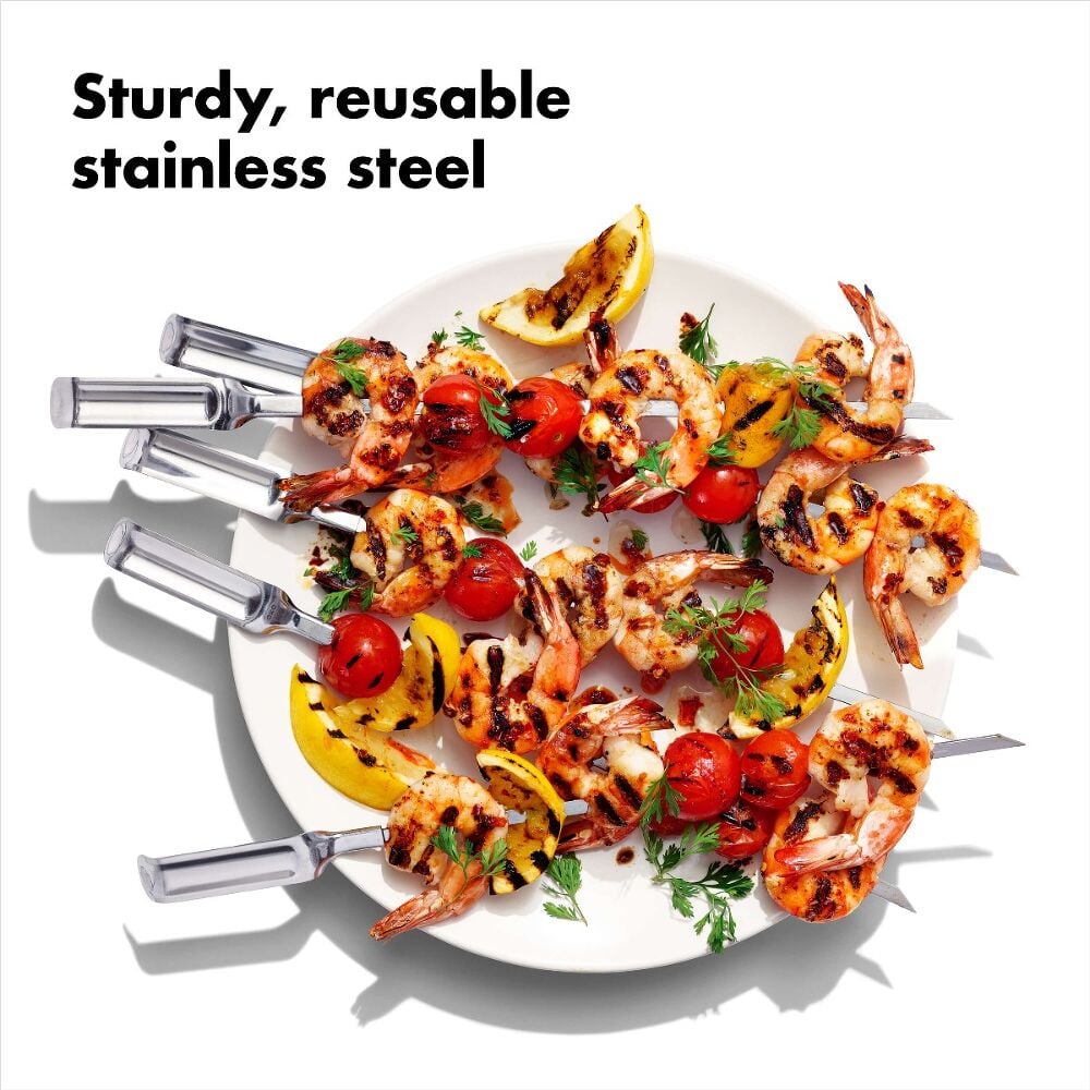 6-Piece Grilling Skewer Set H9