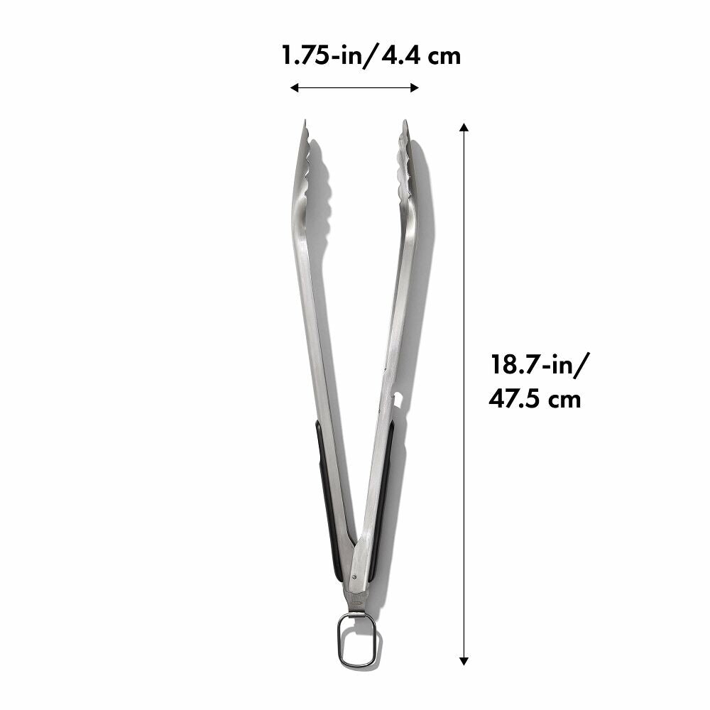 Grilling Tongs with Built-In Bottle Opener O7