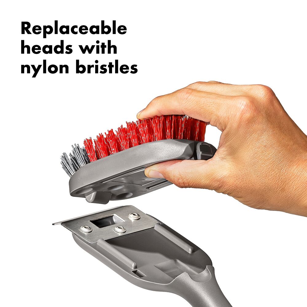 OXO Good Grips Nylon Grill Brush for Cold Cleaning J8