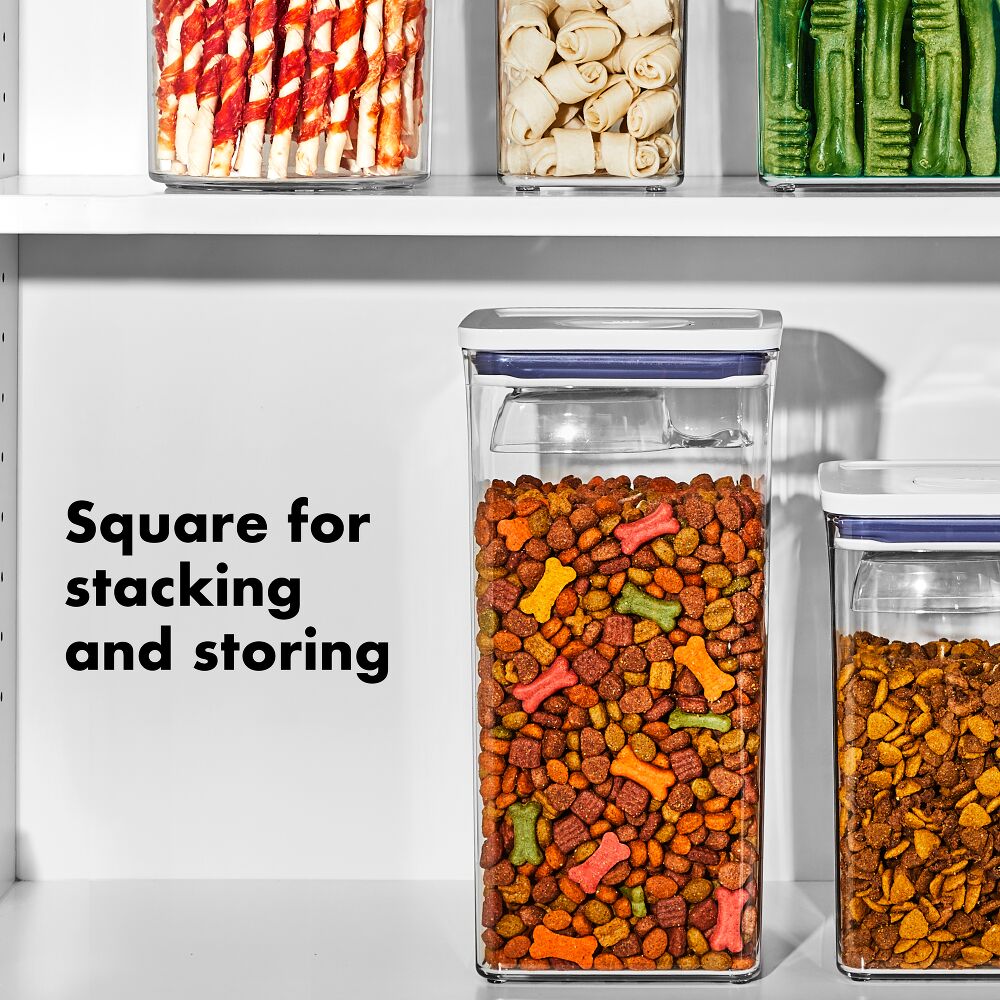OXO Good Grips Pet POP Container – 6.0 Qt/5.7 L with Half Scoop U2