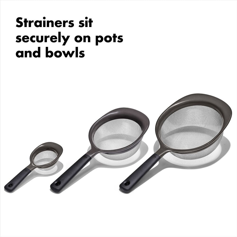 OXO Good Grips 3 Piece Strainer Set P2