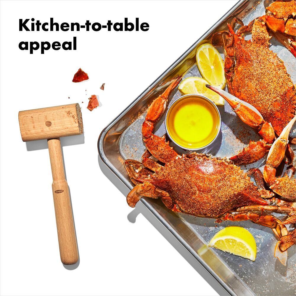 Wooden Seafood Mallet S1