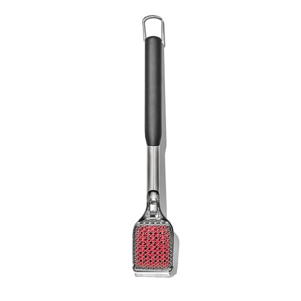 Coiled Grill Brush With Replaceable Head S9