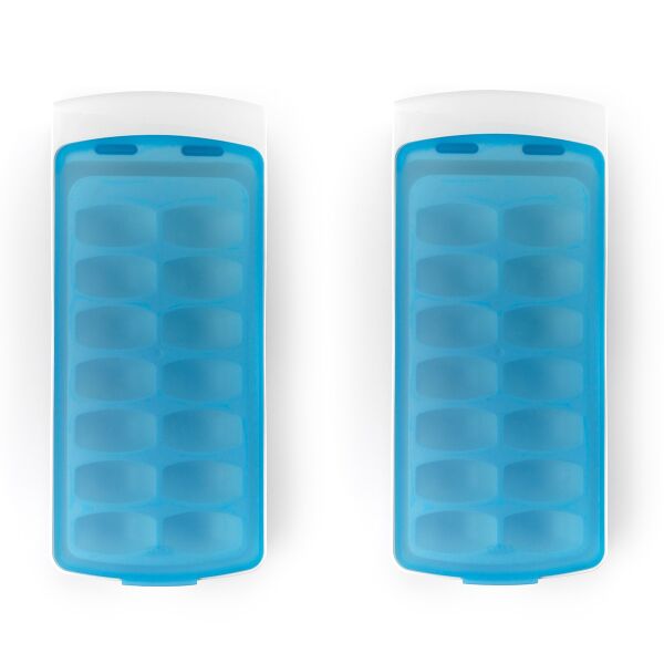 No-Spill Ice Cube Tray - 2 Pack E0