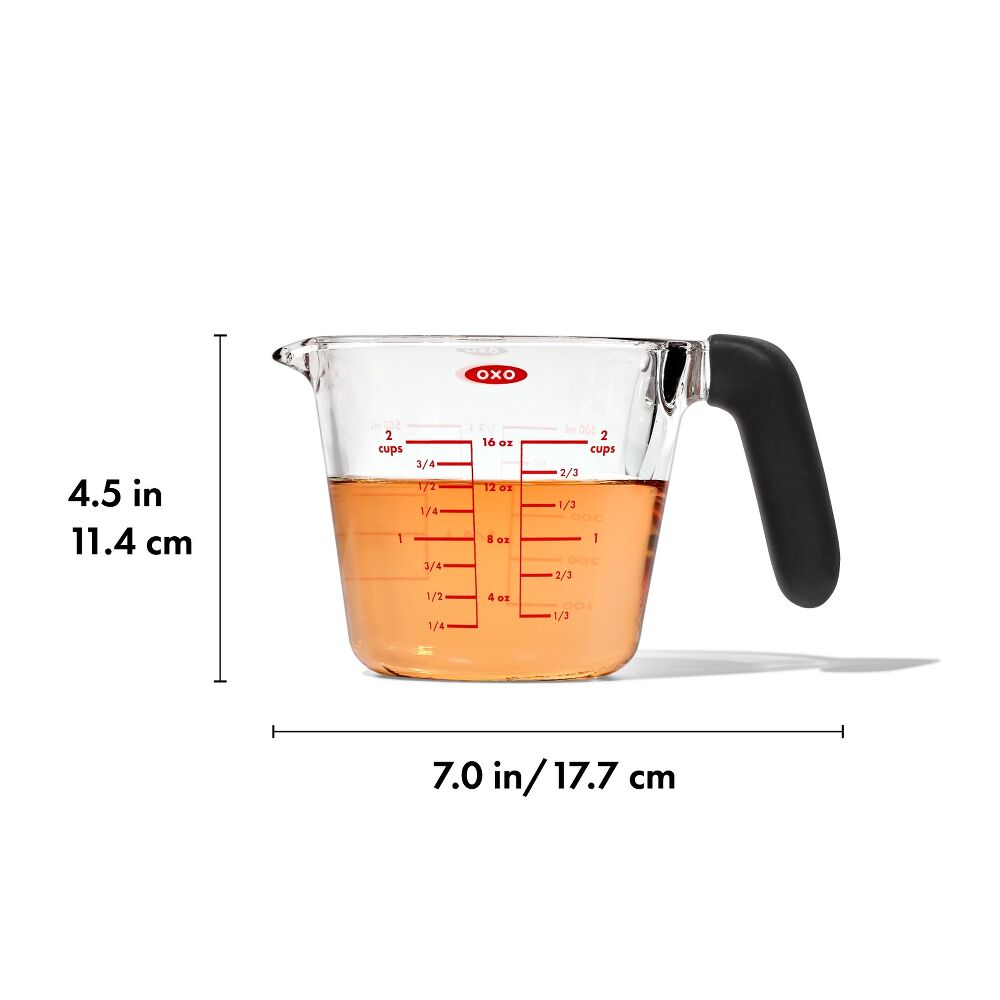 2 Cup Glass Measuring Cup W6
