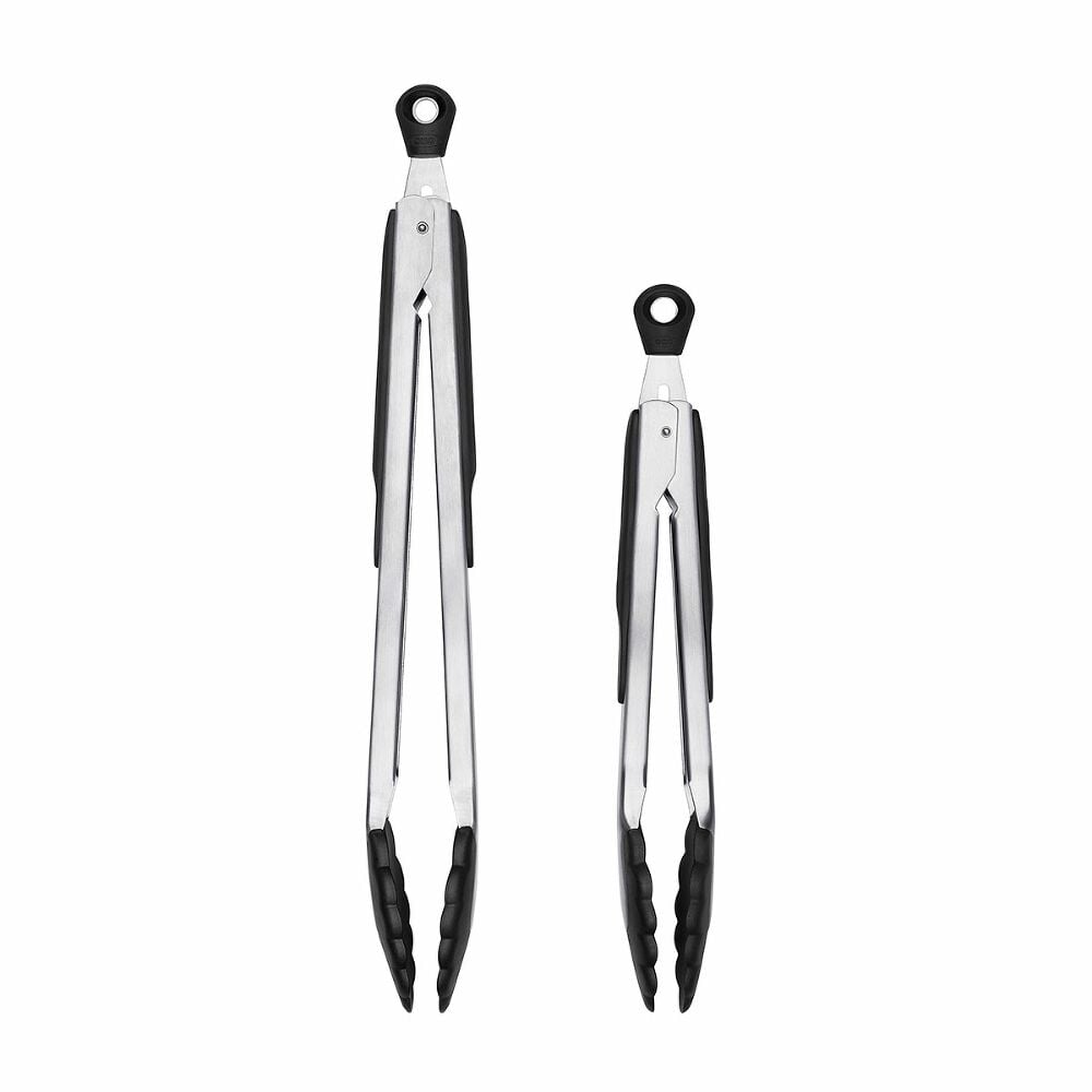 2-Piece Tongs with Nylon Heads Set V7