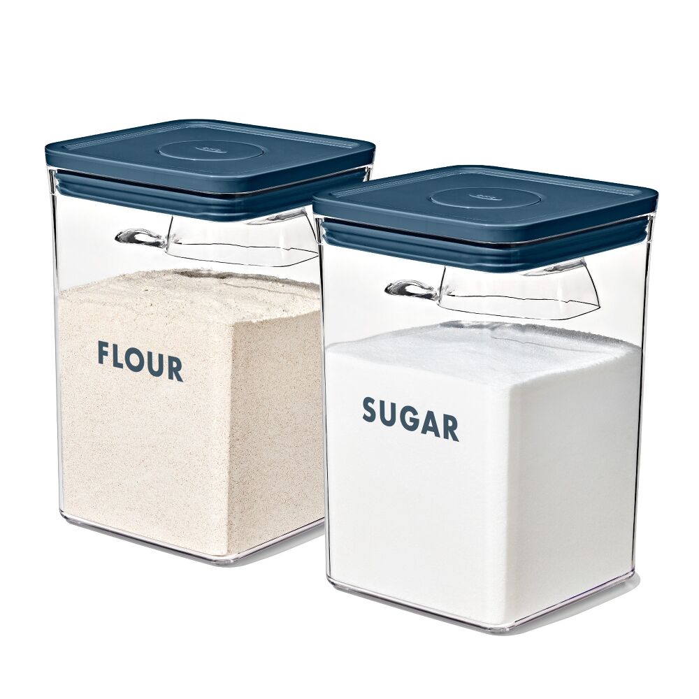 8-Piece Prelabeled Baking POP Container Set W9