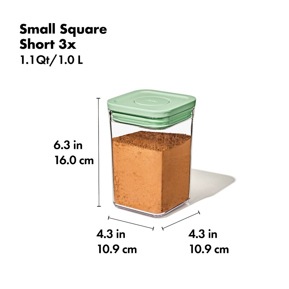 3-Piece POP Container Set with Mini Scoops G0