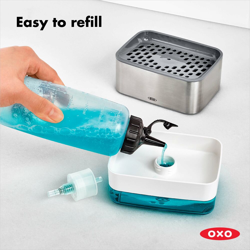 Soap Dispensing Sponge Holder Z6