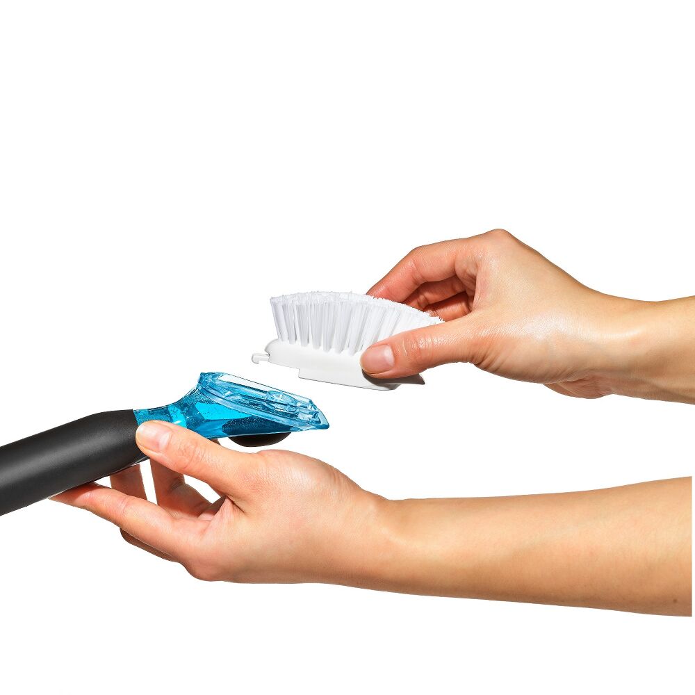 Soap Dispensing Dish Brush Storage Set K6