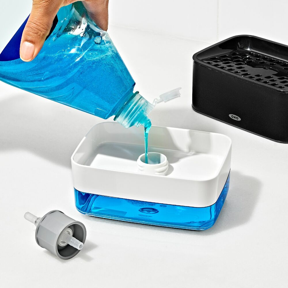 Soap Dispensing Sponge Holder U5
