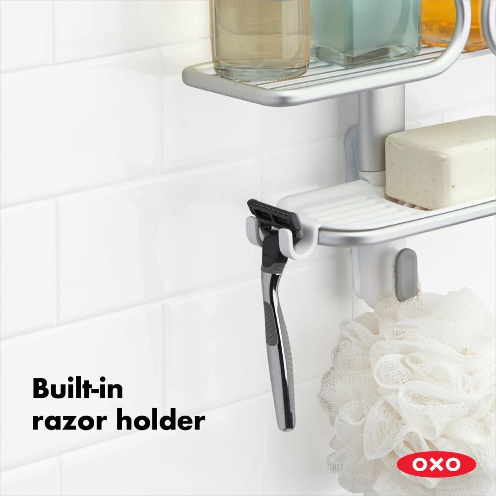 Aluminum 3-Tier Shower Caddy C5