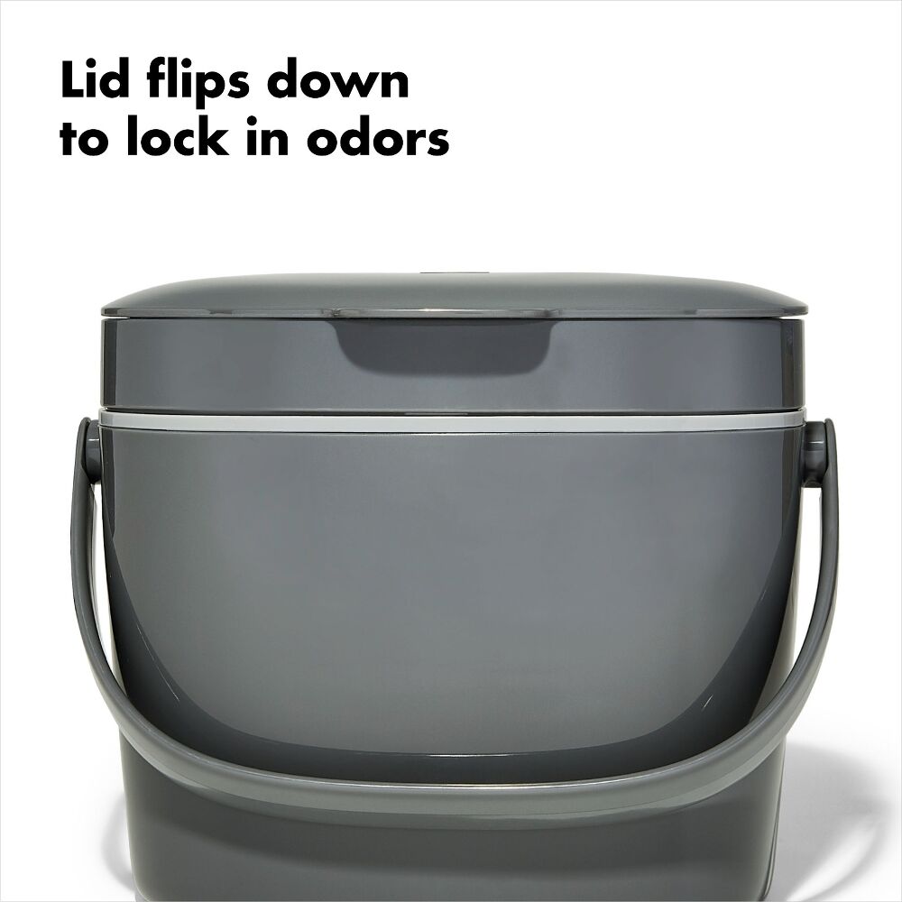 Easy-Clean Compost Bin - 1.75 Gal L7
