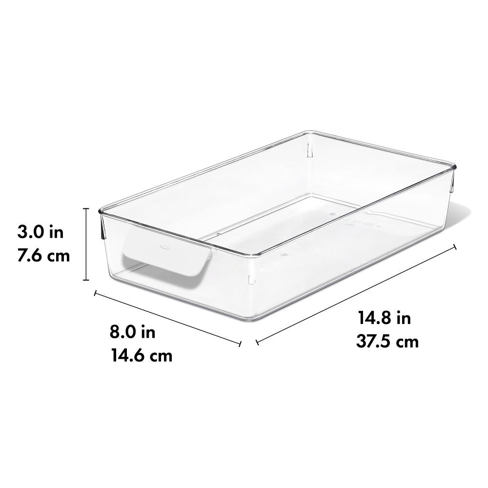 Refrigerator Storage Bin 8 In X 14 In M8