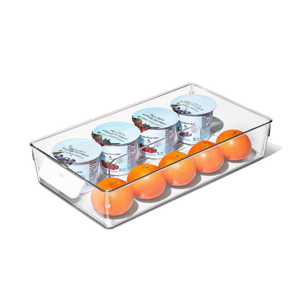 Adjustable Refrigerator Storage Bin T8
