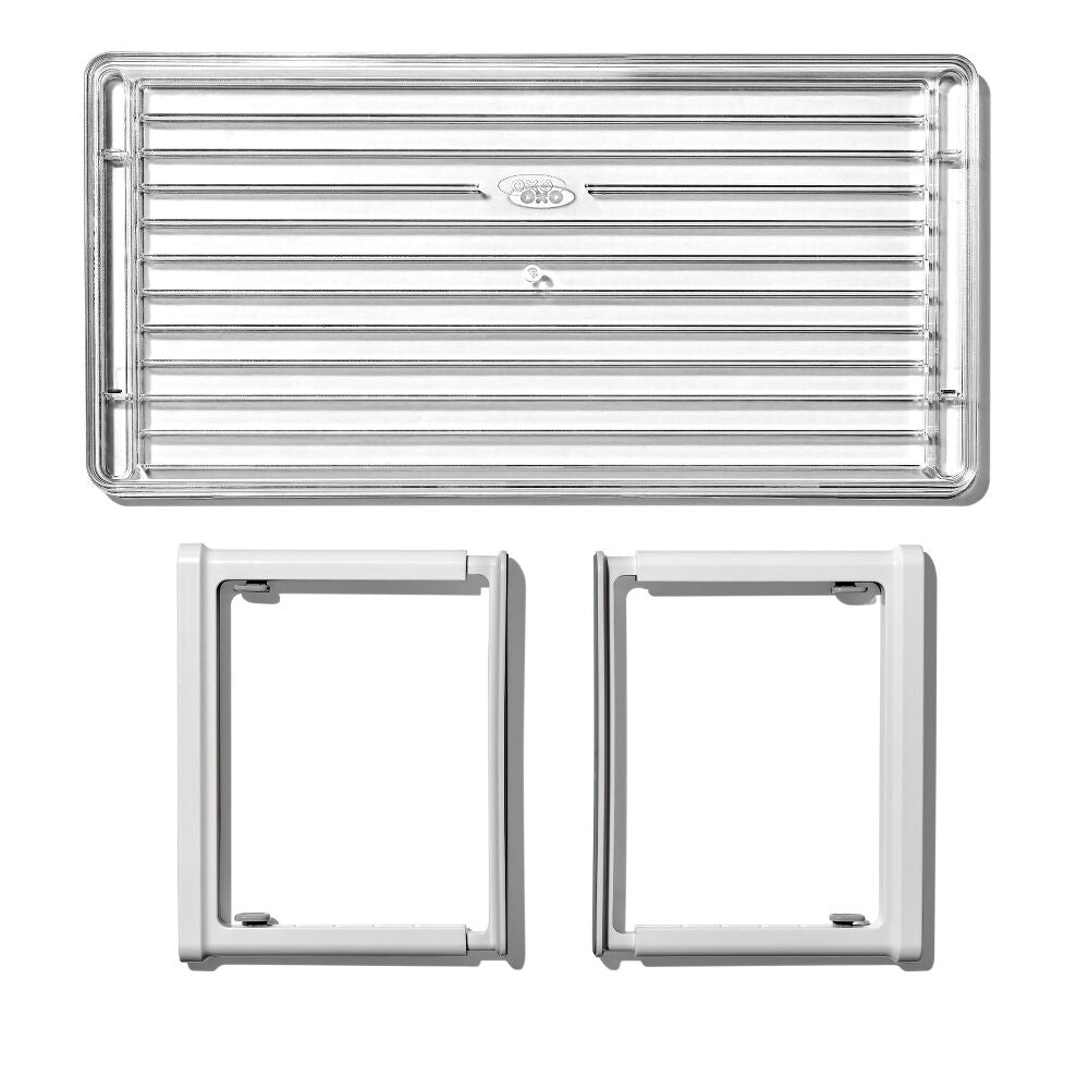 Adjustable Refrigerator Shelf Riser F3