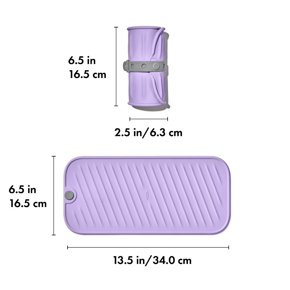 Hot Styling Tool Mat - Lavender U4