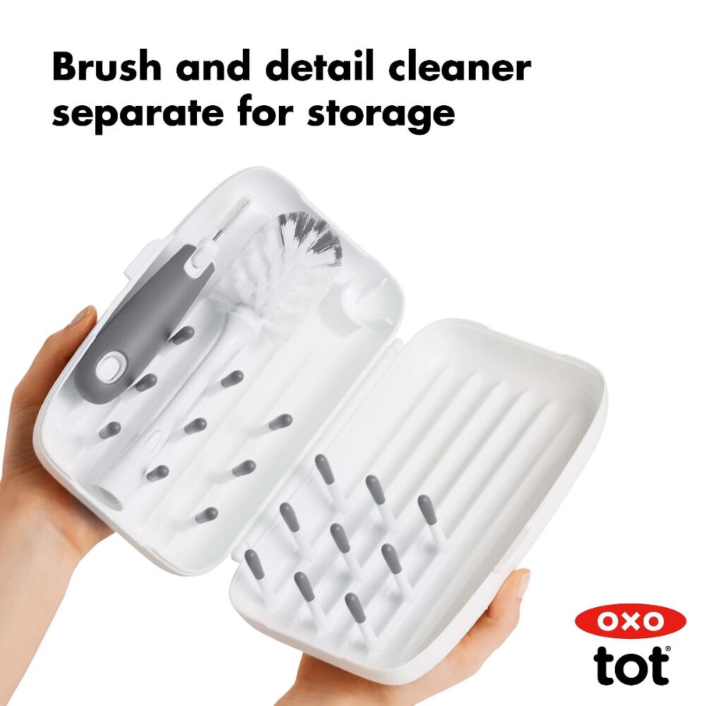 On-the-Go Drying Rack with Bottle Brush S7